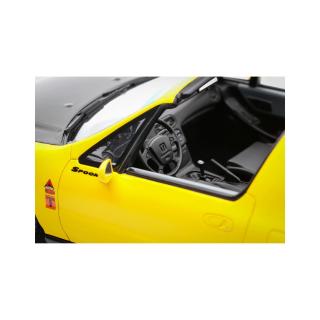 HONDA CIVIC DEL SOL SPOON PHOENIX YELLOW 1996 OttO mobile 1:18 Resinemodell (Türen, Motorhaube... nicht zu öffnen!)